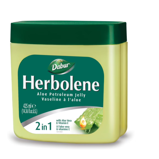 Dabur Herbolene Aloe Petroleum Jelly 2pcs (115ml+425ml)